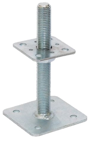 Patka pilíře se závitem - menší horní deska