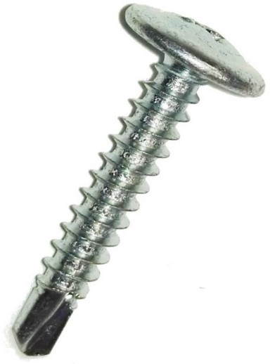 Šroub samovrtný do plechu s rámovou hlavou (tex)