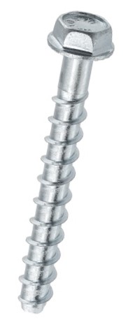 Šroub do betonu se 6HR hlavou a vlisovanou podložkou