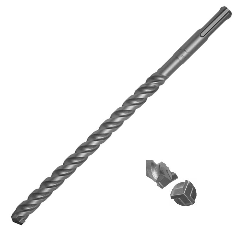 Vrták do betonu 3břitý SDS+