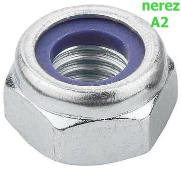 Matice pojistná NEREZ A2 - DIN 985